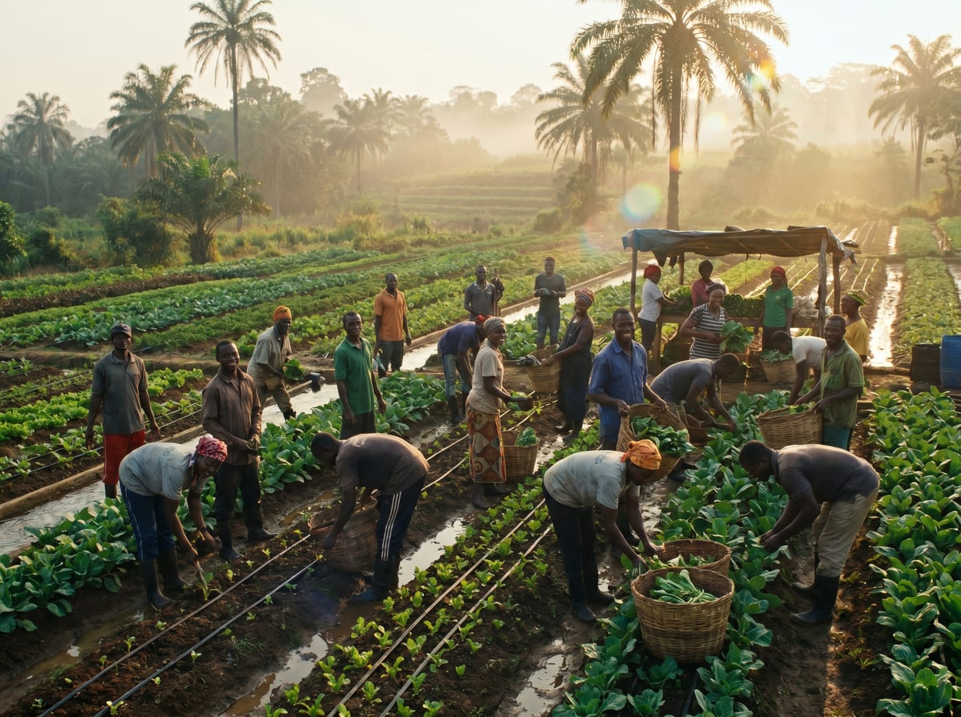Demonstration Farm Yields Record Harvest